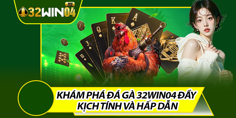 Khám Phá Đá Gà 32win04 Đầy Kịch Tính và Hấp Dẫn